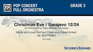 Christmas Eve/Sarajevo 12/24, arr. Bob Phillips – Score & Sound