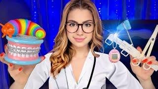 FASTEST ASMR Medical, Cranial Nerve, Chiropractor, Makeup, Bestie, Dentist, Piercer Roleplays 