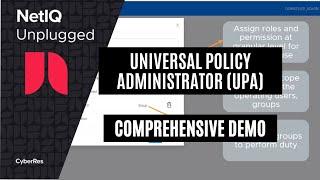 NetIQ Universal Policy Administrator (UPA) | Comprehensive demo