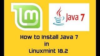 Java 7 (Oracle JDK 7), How to install in LinuxMint 18.2 | Java SE 7 Update 80