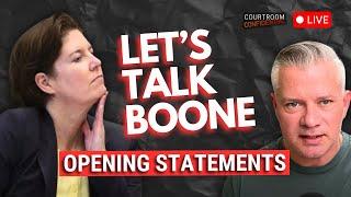 LIVE REACTION: Sarah Boone Trial - Opening Statements