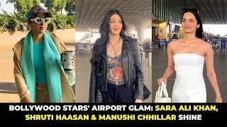 Bollywood Celebrities Spotted At The Airport From Sara Ali Khan To Manushi Chhillar! | Koimoi