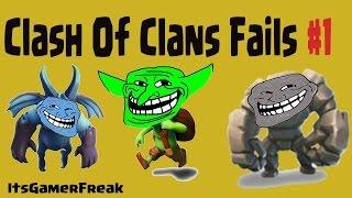 Clash Of Clans Fails Video #1 | Worst Attack In Clash Of Clans History