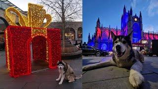 Sherpa's Beautiful Christmas Market Wander in Bath