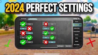 PUBG MOBILE BEST SETTINGS  USE THIS BEST TUTORIAL VIDEO + SENSITIVITY & CODE 