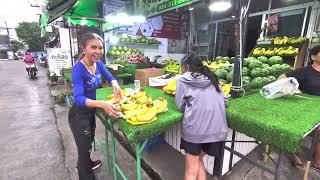  Hua Hin Friday afternoon 88rd, to Bon Gai Fresh Market. Thailand  October 2024