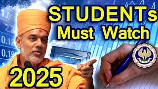 Lifestyle & Motivational Speech for Students by Gyanvatsal Swami at ICAI 2020