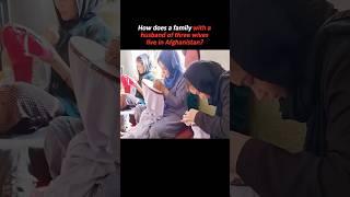 How does a family with a husband of three wives live in Afghanistan #adayinmylife #youtube