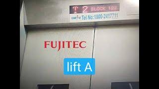 Fujitec lift A at blk 122 Ang Mo Kio Ave 3