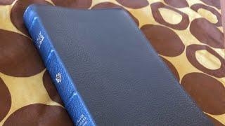 Crossway Heirloom Bible Review (Blue Goatskin)