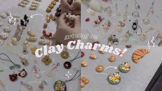 Making Clay Charms for the First time! | ByKnochi