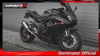 2024 Honda CBR 650R E-Clutch | DYNO | Sound | Dominator Exhaust