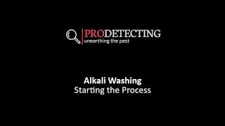 ProDetecting Workshop: The Alkali Wash #metaldetecting #coins #livedigs #coincleaning