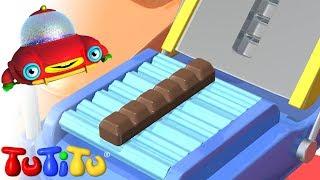 TuTiTu Builds a Chocolate - Fun Toddler Learning with Easy Toy Building Activities