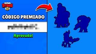  NOVO CÓDIGO PREMIADO PARA GANHAR BRAWLER LENDÁRIO NO BRAWL STARS!!