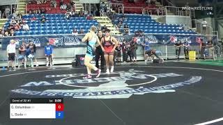 195 Lbs Consi Of 32 #1 - Conner Columbus, Oklahoma Vs Lathan Duda, Nebraska 6cba