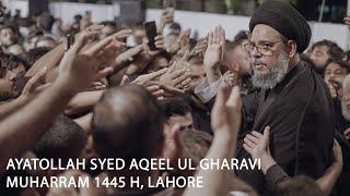 Ayatollah Aqeel ul Gharavi SQ | 20 - 21 Muharram 1445 A.H | Lahore 2023