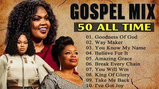 Cece Winans, Tasha Cobbs, Jekalyn Carr..  Greatest Black Gospel Music With Lyrics  Goodness Of God