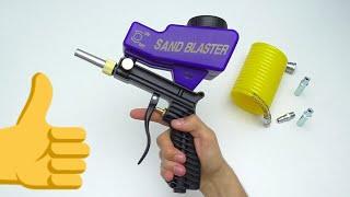 ПРОВЕРЯЕМ ПЕСКОСТРУЙ С ALIEXPRESS Sandblaster Gun LEMATEC