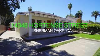 14348 Hortense St, Sherman Oaks - Los Angeles Real Estate Photo/Video Services -