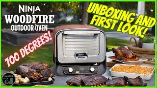 NEW NINJA WOODFIRE OUTDOOR OVEN UNBOXING AND FIRST LOOK!