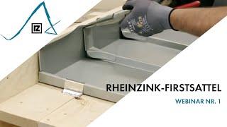 Webinar: RHEINZINK-Firstsattel ()