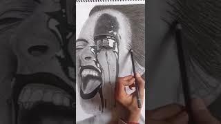 realistic oily girl painting #drawing #art #sketch #rangsaaz #girl #oily