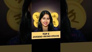Top 5 Dividend-Paying Stocks for Consistent Income | Best Dividend Stocks #shorts