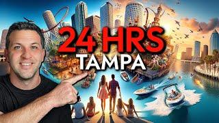 24 HOURS Challenge Exploring Tampa [The Perfect Plan]