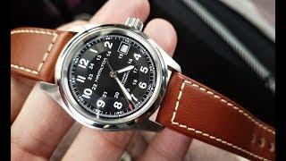 [性价比最高的飞行军事风手表] 汉米尔顿 Hamilton Khaki Field Auto 38MM ref.H70455533