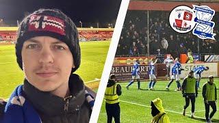 TOP OF THE TREE AT CHRISTMAS - Crawley Town Vs Birmingham City Matchday Vlog