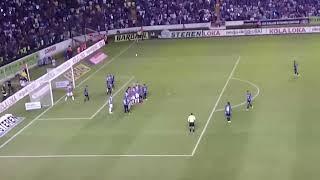 Último gol de Ronaldinho con Gallos Blancos. Qro.