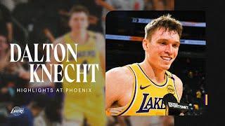 Dalton Knecht drops 18 straight points at Phoenix (35 PTS, 7 REB, 8/13 3PT)