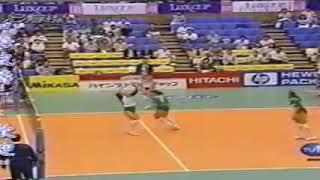 Evgenia Artamonova's Back row attack.. '95 GP