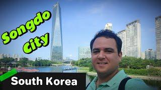 Incheon, South Korea and the International Business District of Songdo City