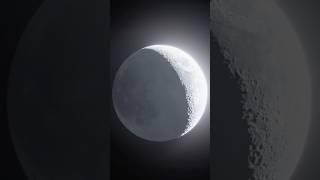 The Crescent Moon On May 1st  #moon #astrophotography #space