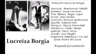 LUCREZIA BORGIA. G. DONIZETTI. LICEU 1970.