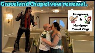 Graceland Chapel Elvis vow renewal -Las Vegas April 2022