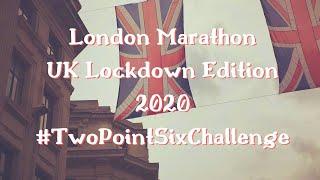 Two Point Six Challenge | A virtual tour of London with me running on the spot indoors JUST FOR FUN!