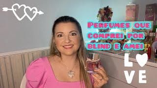 Perfumes que dei BLIND e AMEI