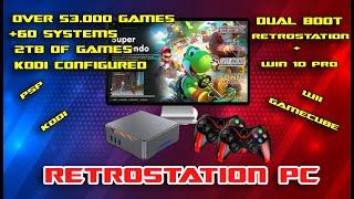 Unpacking RetroStation PC - Retro Gaming Console -  Over 53.000 Retro Games and +60 Systems