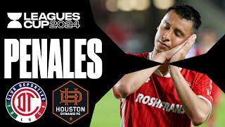 Penales: TOLUCA VS HOUSTON | Tanda PERFECTA Los DIABLOS avanzan 