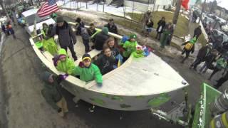 Buffalo NY, Saint Patricks Day Parade.  Old First Ward