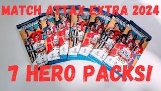 HERO PACK OPENING! MATCH ATTAX EXTRA 2024! #topps #haaland #matchattax #premierleague