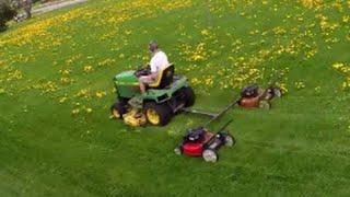 It's not how well you mow but how well you mow fast