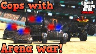 If cops used Arena war vehicles! - GTA Online