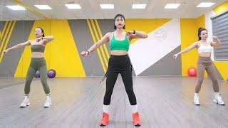 30 Mins Aerobic Reduction Of Belly Fat Quickly - Lose 4 Kg in 2 Weeks | Eva Fitness