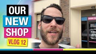 We Built a High-Tech Screen Printing Shop from Scratch!