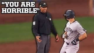 Aaron Boone and DJ LeMahieu ejected over a controversial foul ball call, a breakdown