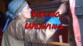 Weaving Fabric The Old Way: Warp Weighted Loom